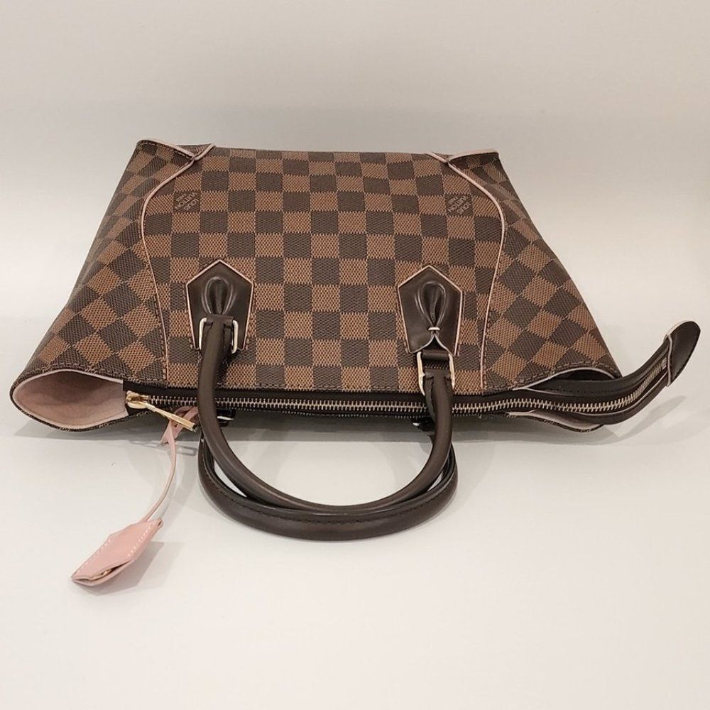 Louis Vuitton Caissa PM Damier Ebene Canvas Tote | Like New Condition - Picture 9 of 11